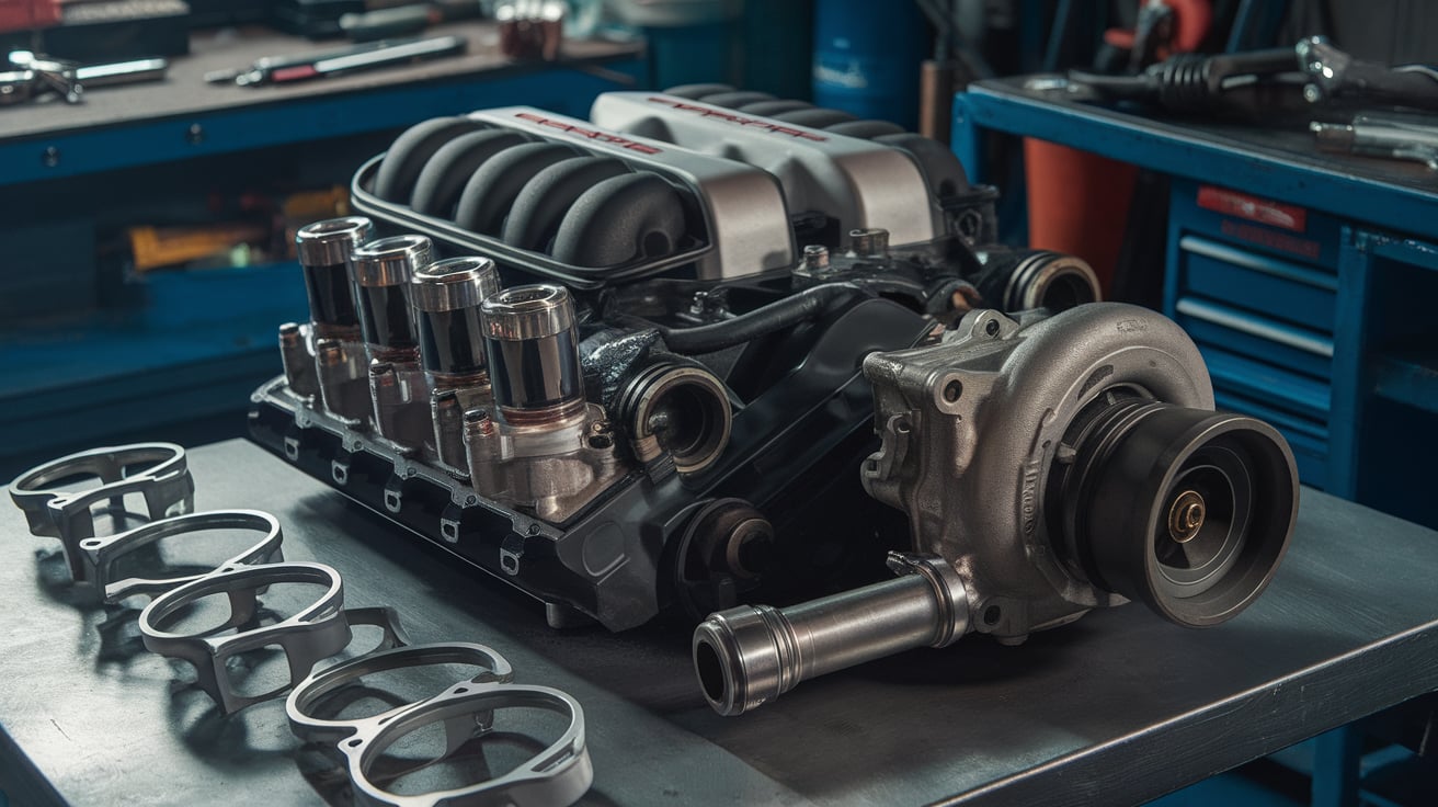 Car engine repair Porsche