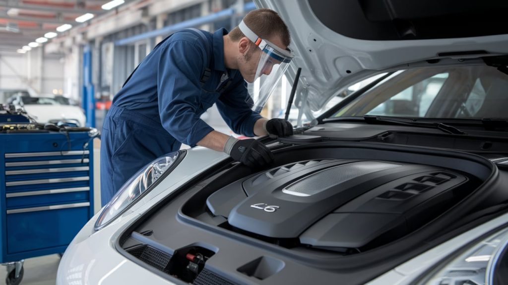 Porsche engine repair