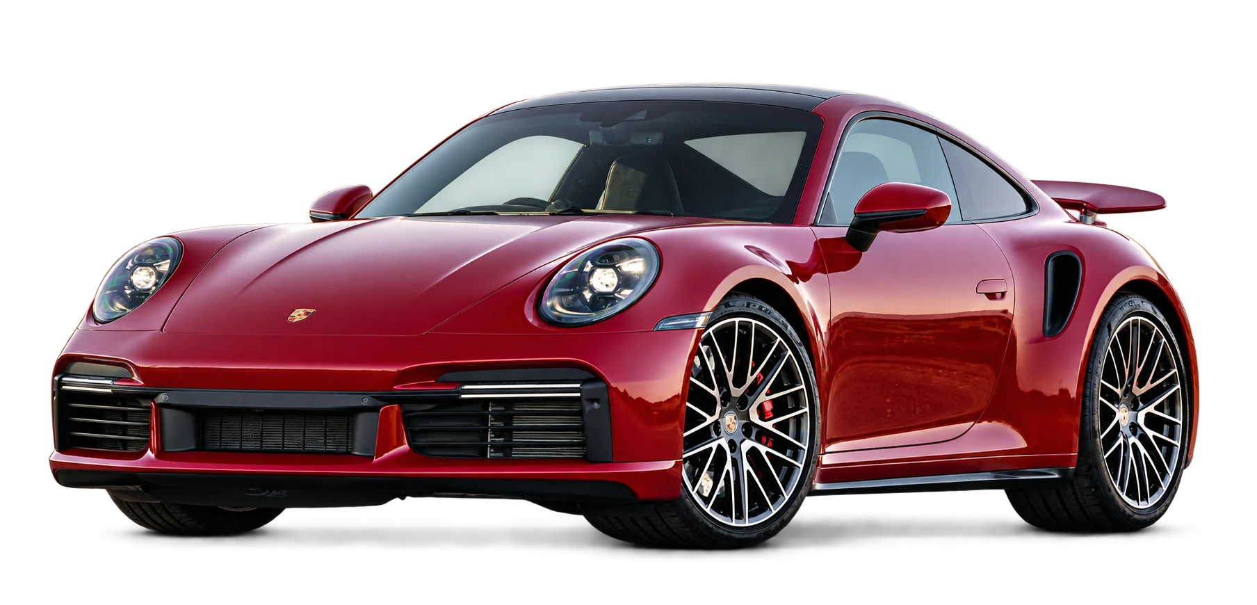 Red Porsche 911 Turbo